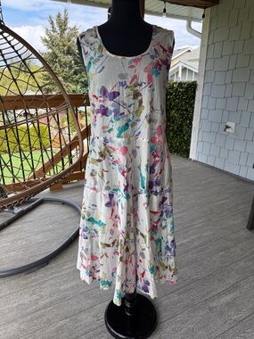 Dress Addict | Tiered Abstract Print Dress